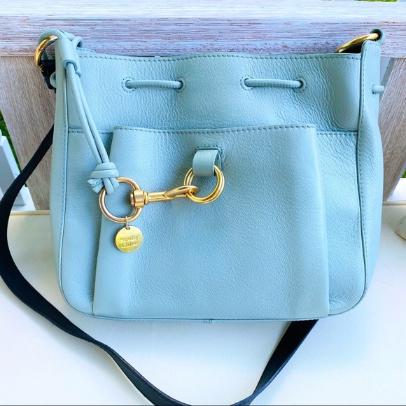 See By Chloe Blue Tony Shoulder Bag EUC - Picture 10 of 16